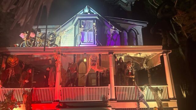 This is the best town! Happy Halloween! #halloween #seacliff #longisland #spooky #bestdecorated #spirit #soaringhealthylife